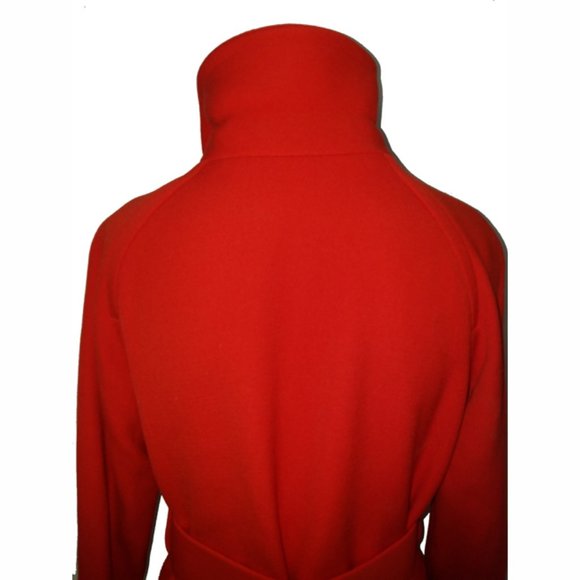 Vtg 60s Rare Wool Gabardine Pant Suit 8 - Picture 7 of 14